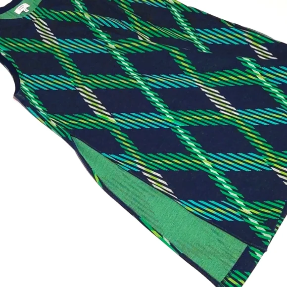 NWT Crown & Ivy argyle jumper top or mini dress, size M - Picture 5 of 5